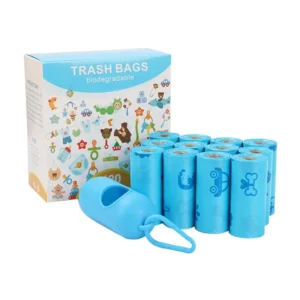 Eco-Friendly Compostable Dog Poop Bags Outdoor Pet Waste Disposal Solution for Small Animals