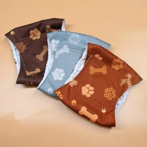 Eco Friendly Cotton Pet Diapers Washable Reusable Cat Dog Diaper Wrap Sustainable Option for Your Furry Friends