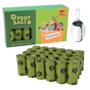 Eco Friendly Dog Poop Roll HDPE Indoor Cleanup Disposal Bag Coreless Pet Waste Bags