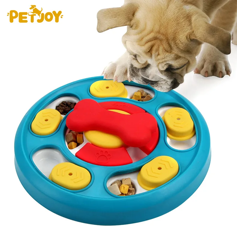 Eco Friendly Dog Puzzle Toys Slow Feeder Interactive Food Dispenser Anti Choking Tableware Puppy IQ Licking Plate Pet Supplies