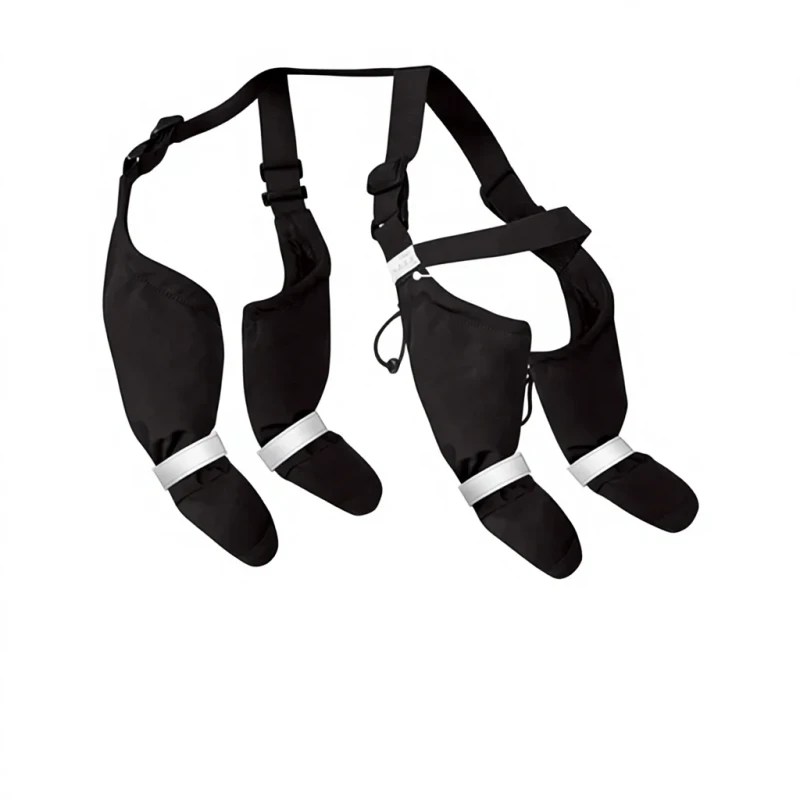 Eco Friendly Dog Sports Shoes Suspender Boots Paw Protection Extended Leg Coverage for Halloween Christmas All Season