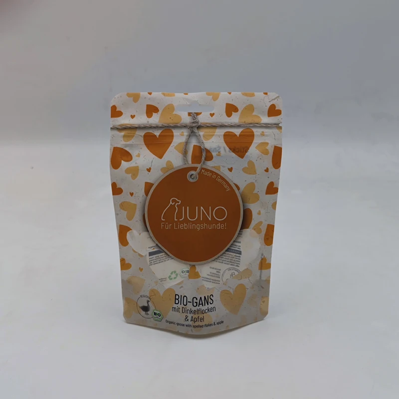 Eco Friendly Durable Customized Pet Food Stand up Pouch Bags for Small Animal Snack Packaging in Pet Supply Stores