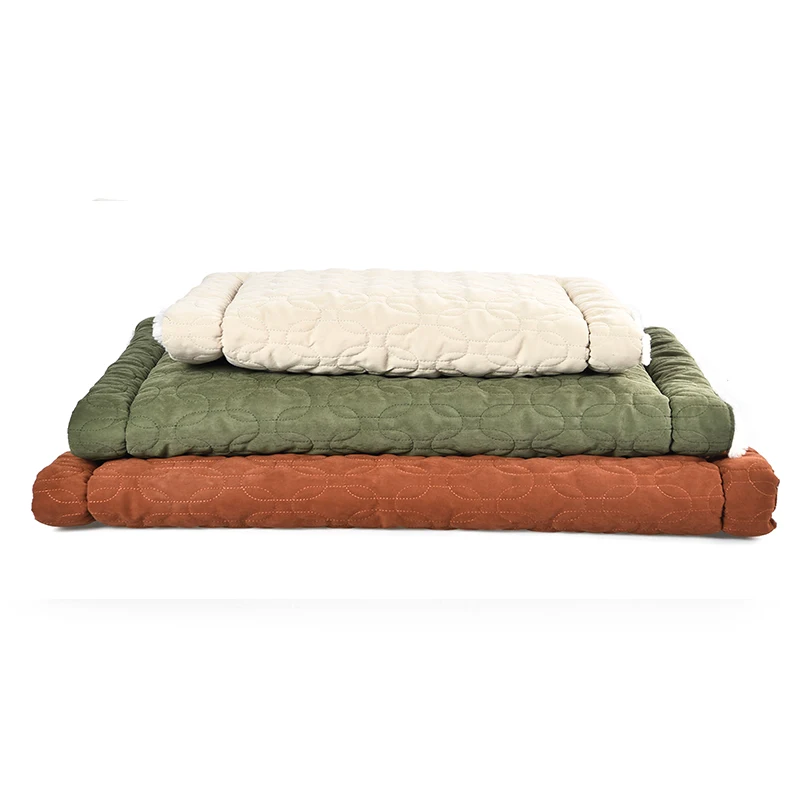 Eco Friendly Fabric 100% Recycle Pet Removable Washable Mat Short Plush Dog Blanket