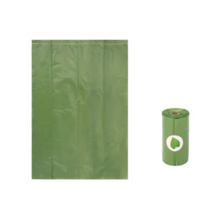 Eco Friendly Green EPI+HDPE Plastic Biodegradable Environment Friendly Dog Poop Waste Disposal Bags