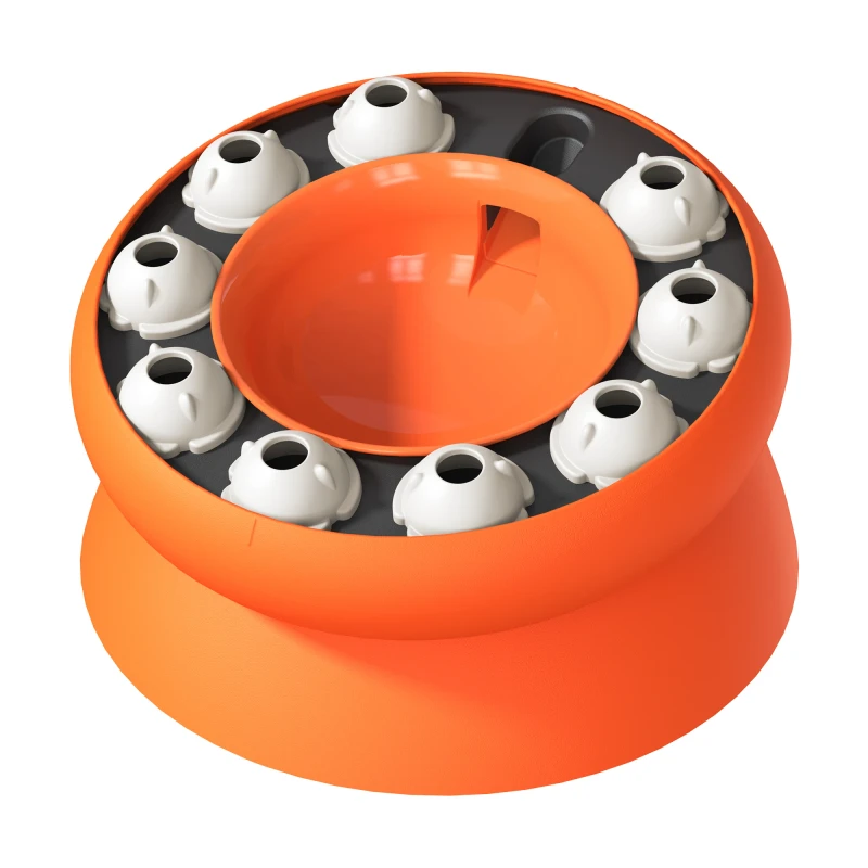 Eco Friendly Interactive Cat Tumbler Toy Slow Food Leakage Feeder Teaser for Dogs Stocked Pet Toys