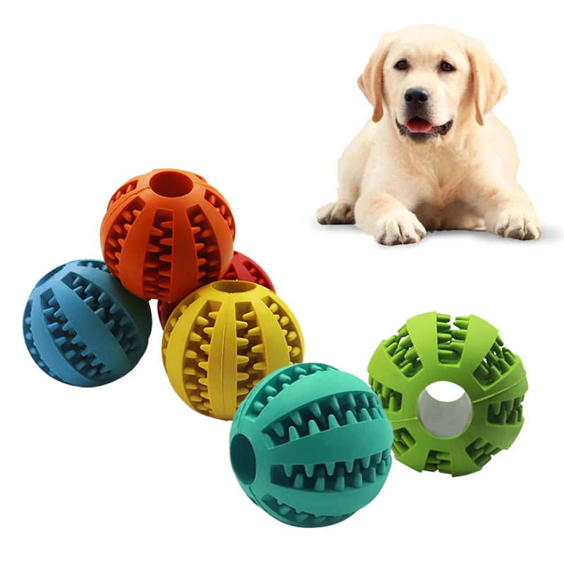 Eco Friendly Interactive Rubber Pet Toys Funny Chew Tooth Cleaning Ball Lifelike for Small Big Dogs Pet Movement Toys