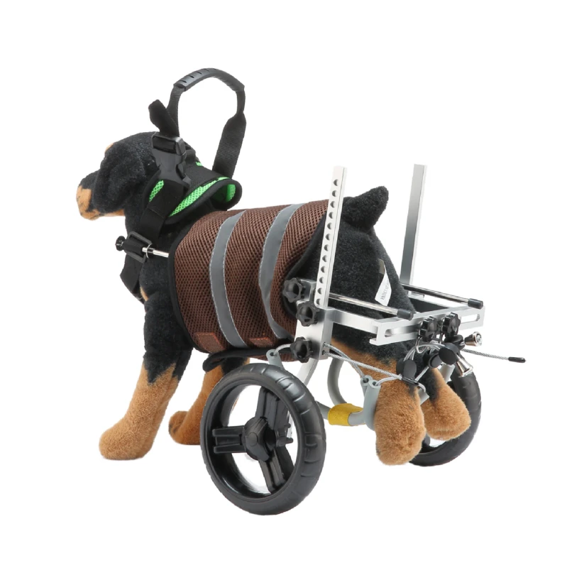 Eco Friendly Luxury Polyester Dog Walking Assistance Trolley for Elderly Disabled Pets Training Behavior