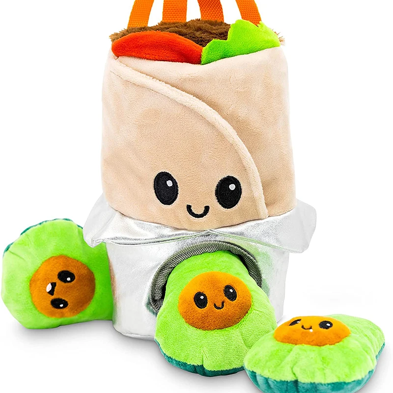 Eco Friendly Musical Interactive Hide and Seek Dog Toys Pet Chew Squeaky Puzzle Products