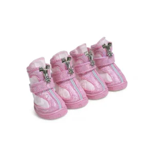 Eco Friendly Non Slip Breathable Puppy Dog Sport Shoes Poly Material for Small Medium Dogs Fashion Design Outdoor Use