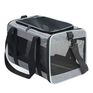 Eco Friendly Nylon Pet Travel Carrier Foldable Expandable for Small Dogs and Cats