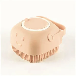 Eco Friendly Pet Bath Brush Dog Massage Gloves Jerking Feature Hair Removal Brush for Cats Rubber Pet Supplies for Bathing