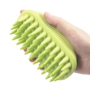 Eco Friendly Pet Grooming Rubber Tool Massage Shower Bath Brush for Dogs Remover