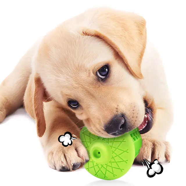 Eco-Friendly Pet Products Durable TPR Chew Toy Natural Rubber Hide and Seek Dog Toy with Cartoon Style