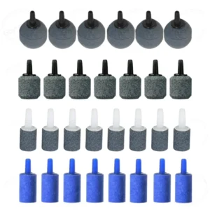 Eco Friendly Plastic Fish Tank Air Stone Ball Mineral Bubble Diffuser for Aquarium Air Pump