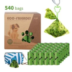 Eco Friendly Portable Pet Dog Cat Waste Disposal Supplies Pet Poop Bag Dog Biodegradable