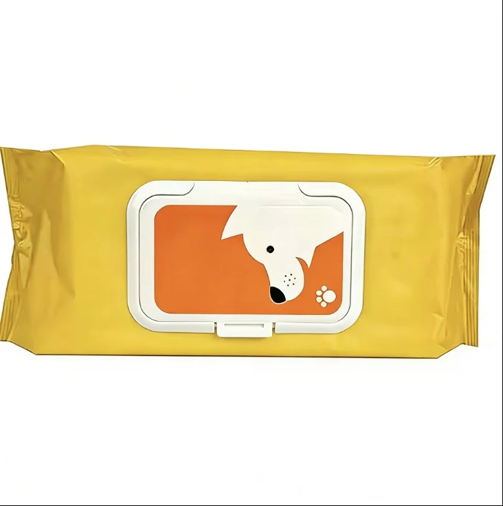 Eco Friendly Portable Soft Non Woven Wet Wipes for Cleaning Pet