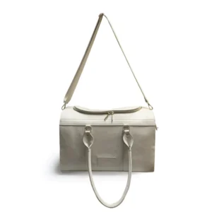 Eco Friendly Pu Leather Portable Cute Pet Dog Cat Transport Travel Carrying Bag Pet Carrier Bag