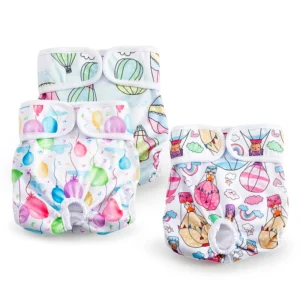 Eco Friendly Reusable Washable Waterproof Female Dog Pet Diaper with Leak Guard and Cloth Pants