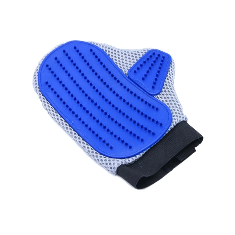 Eco Friendly Silicone Pet Bath Grooming Gloves Easy Clean Dog Massage Bathing Brush for Bathroom Use