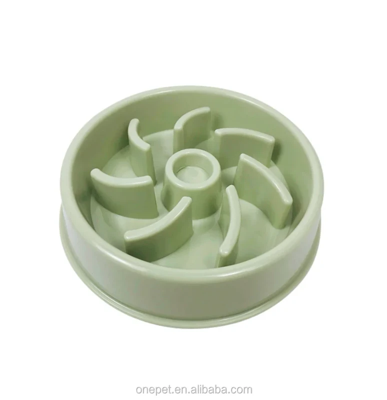 Eco Friendly Slow Dog Feeder Bowl Anti-Gulping Maze Pet Bowl Plastic for Cats Other Animals PC for Water Storage