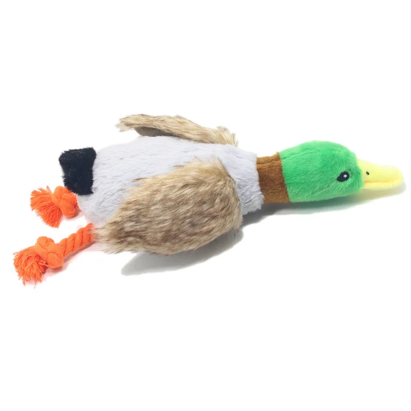 Eco Friendly Soft Durable Fabric Plush Cute Pet Squeaky Dog Toys