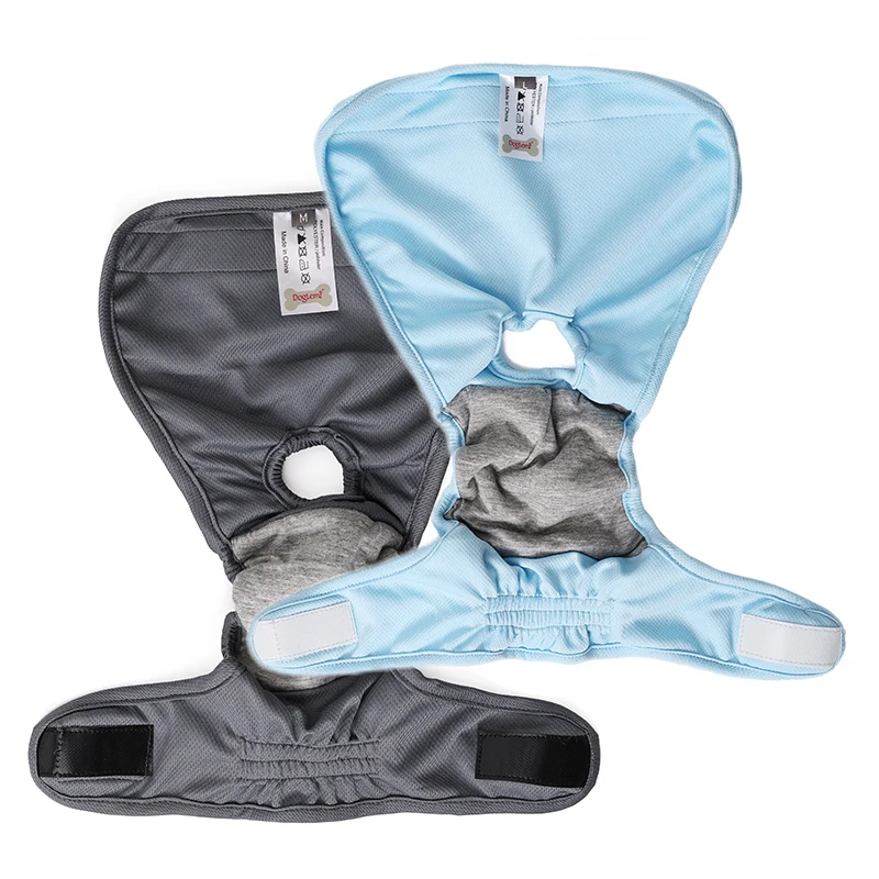 Eco Friendly Soft Female Dog Diapers Super Absorbent Washable Reusable Made Polyester Solid Elegant Style All Seasons