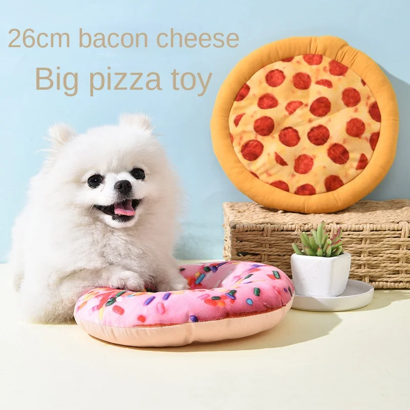 Eco Friendly Sound Paper Plush Dog Toy Boredom Relief Puppy Teddy Koji Moilers Bite Resistant Squeak Toy for Pets