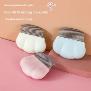 Eco Friendly Stainless Steel Hair Removal Comb for Cats Dogs Small Animals Elastic Beauty Pet Supplies All Seasons
