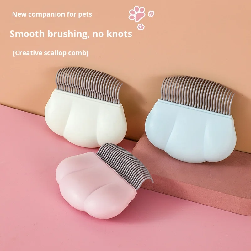 Eco Friendly Stainless Steel Hair Removal Comb for Cats Dogs Small Animals Elastic Beauty Pet Supplies All Seasons
