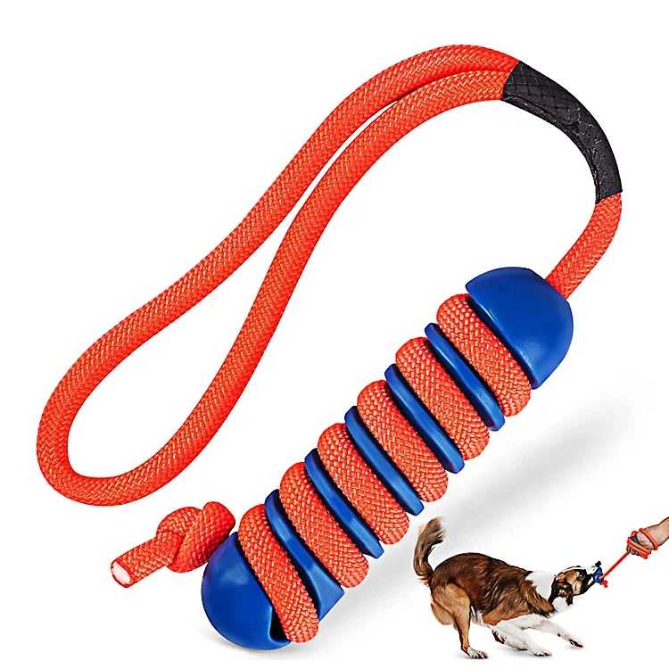 Eco Friendly TPE Interactive Rope Dog Toy