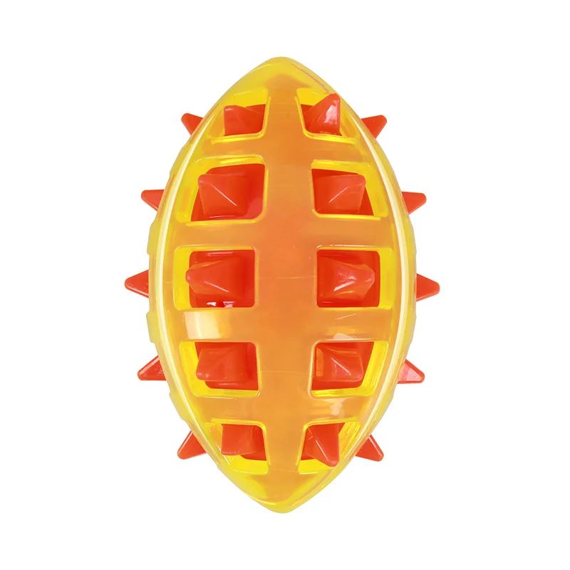 Eco-Friendly TPR Rubber Chicken Flavor Dog Teething Toy Interactive Educational Training Supplies Bite-Resistant