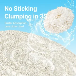 Eco Friendly Tofu and Cassava Cat Litter Dust Free Non Toxic Flushable