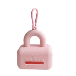 Eco Friendly Washable Silicone Waterproof Durable Portable Pet Waste Bag Dispenser for Dogs & Cats