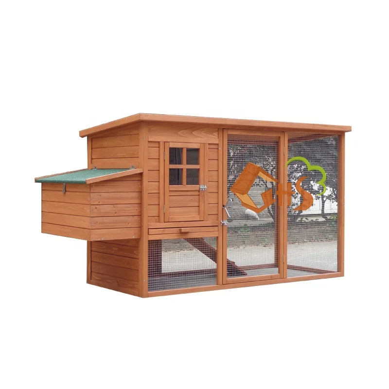 Eco Friendly Wooden Rabbit Hutch Small Animal Pet House and Furniture with Print Pattern for Rabbits and Other Creatures