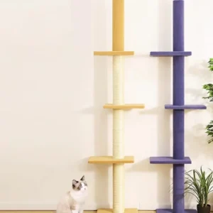 Eco friendly Cat Trees Cat Climbing Frame Pet Supplies Cat Scratcher Climbing Furniture