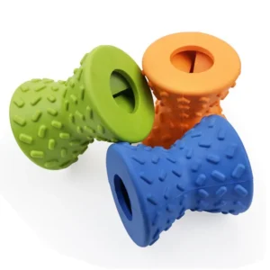 Eco friendly Durable Pet Resistant Rubber Ball Dog Toy Molar Food Leakage Prevention Interactive Made in China GUA