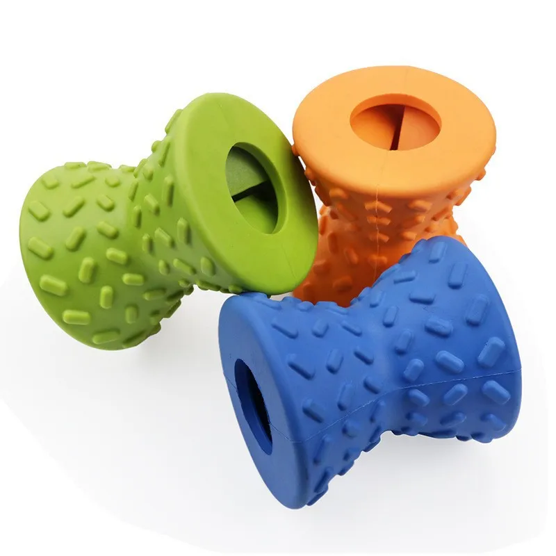 Eco friendly Durable Pet Resistant Rubber Ball Dog Toy Molar Food Leakage Prevention Interactive Made in China GUA