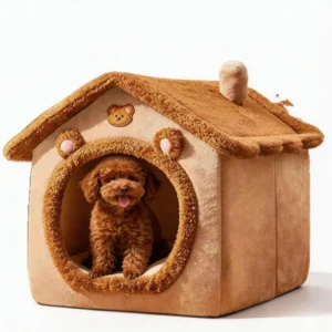 Eco friendly Foldable Pet House Removable Washable Cat House Puppy Cave Sofa Pet Bed House for Extra Small Dogs