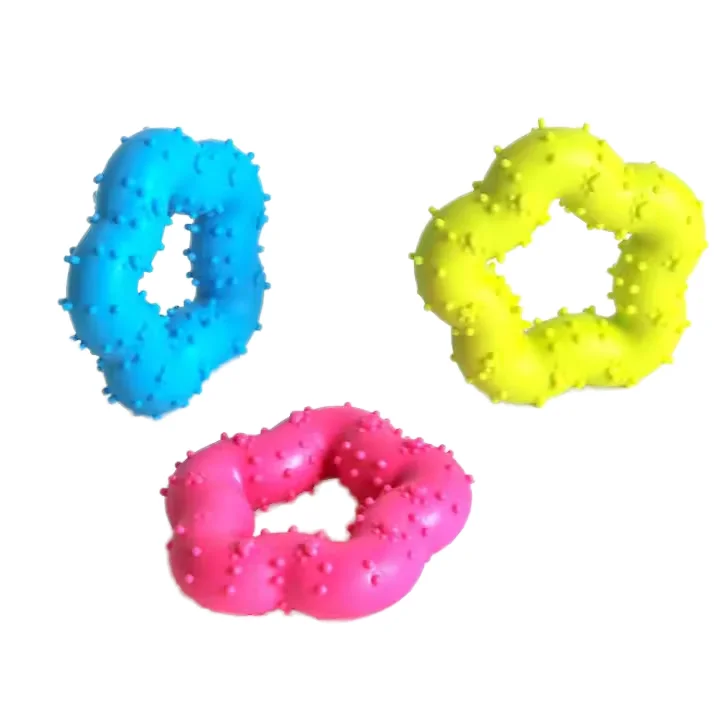 Eco friendly Interactive Safe Wear resistant and Chewable Teeth Grinding and Cleaning Training Pet Dog Chew Toy