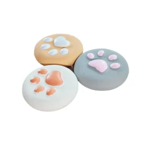 Eco friendly Pet Accessories Soft Natural Latex Sound Squeaky Toys Disc Shape Pet Toy Dog Toys