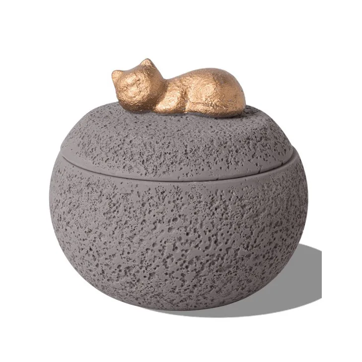 Eco friendly Resin Pet After Care Commemorative Box for Cats Dogs Animal Memorial Ashes Cremation Funeral Supplies Pet Supplies