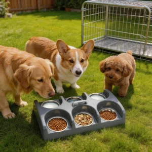 Eco friendly Stainless Steel Pet Bowl Non slip Design for Water Food Feed for Dogs Small Animals Pet Supplies