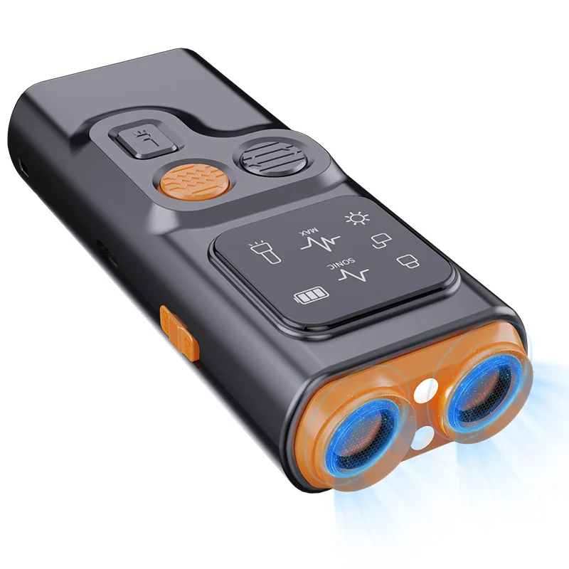 Effective IP67 Waterproof Ultrasonic Dog Repeller with 2 Hour Operation and 800mAh Battery for Bark Control Training