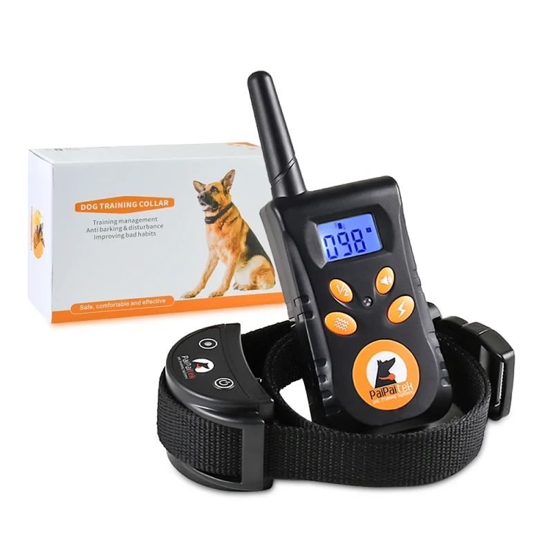 Electric Anti Bark Collars Training Dog Collar with Remote Anti Bark Dog Collar Rechargeable