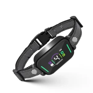 Electric Anti Barking Dog Collar Plastic Behavior Control Device with Vibration Training for Puppies and Dogs of All Sizes