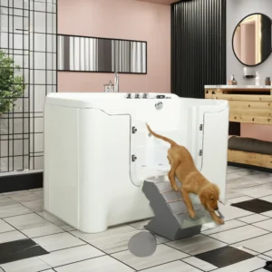 Electric Lifting Pet Grooming Bathtub Multi Functional Low Pressure Acrylic Dog Bathing Tub for Vet & Pet Shop