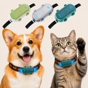 Electronic Fence Multi Device Binding Light Alert IP67 Waterproof Extended Battery Portable Pet Accessories GPS Tracker