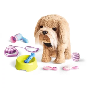 Electronic Pet Stuffed Animal New Plush Walking Barking Dog Toy for Other Pretend Play Beauty Preschool Kids Games