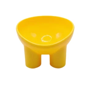 Elephant Leg Neck Guard Pet Water Food Feeder Bowl Cute Pet Cat Feeder Bowl