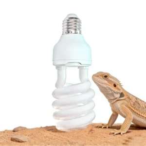 Energy Saving CFL UVB Reptile Light Bulb Spiral UVA UVB Terrarium Basking Lamp 13W 26W E27 UVB 5.0 10.0 for Reptile
